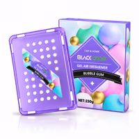 BLACK ODOR GEL AIR FRESHENER BUBBLE GUM 230G