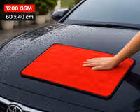 PREMIUM 1200GSM MICROFIBER CAR DRYING TOWEL 60X40CM