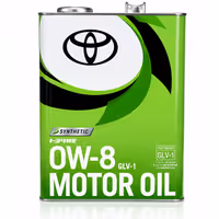 TOYOTA OEM 0W-8 FULL SYNTHETIC 4L