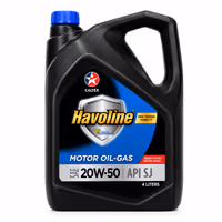CALTEX HAVOLINE MOTOR OIL-GAS 20W-50 MINERAL 4L