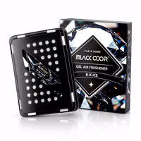 BLACK ODOR GEL AIR FRESHENER B-K-ICE 230G