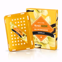 BLACK ODOR GEL AIR FRESHENER VANILLA 230G